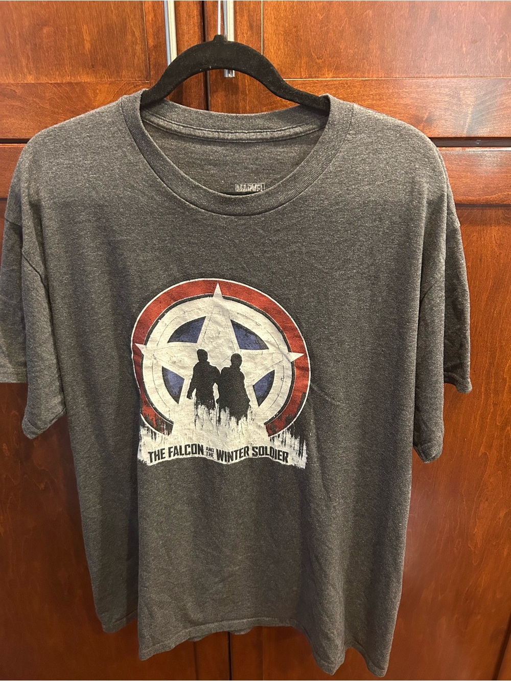 The Falcon and The Winter Soldier Graphic Tee - Charcoal